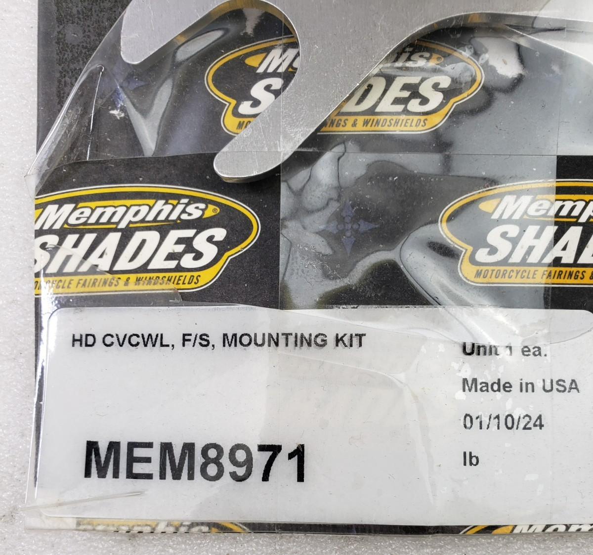 Memphis Shades MEM8971 Trigger Lock Mount Kit For 86-17 Harley Softail Models2