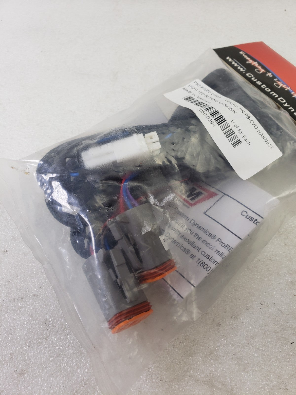 Custom Dynamics 2050-0393 / PB-CVO-HARNESS Taillight Adapter for Touring Models4