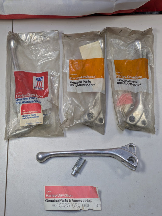 OEM 1965-1972 Sportster AMF Harley-Davidson Hand Brake Clutch Lever 45025-65A0