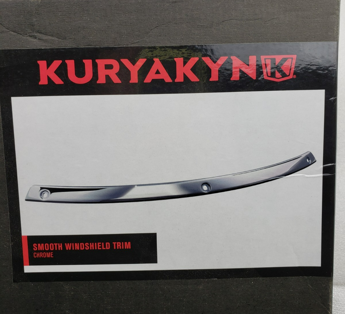 Kuryakyn 1310 Windshield Trim Chrome FLHT, FLHX, FLHTCUTG 96-13 + Hardware2