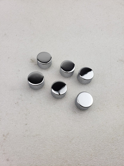 Genuine Harley-Davidson 43881-96 Chrome Finish 1/2" Hex Bolt Cover Kit Pack of 65