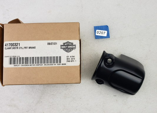 Harley 41700321 Front Brake Master Cylinder Clamp for 2015-20 Road Glide FLTRX0