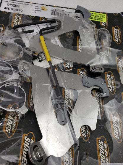 Memphis Shades MEK2030 Road Warrior Mount Kit Harley Softail INCOMPLETE Open Box5