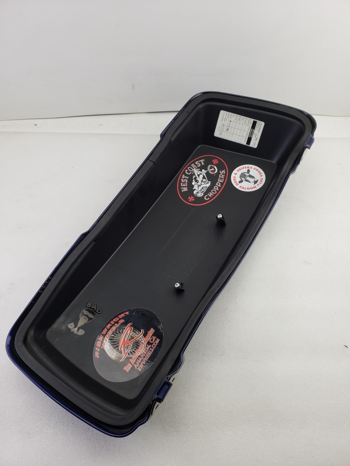 Harley 90606-06BXT / 90607-06BXT Left + Right Saddlebag Lids Deep Cobalt Purple11