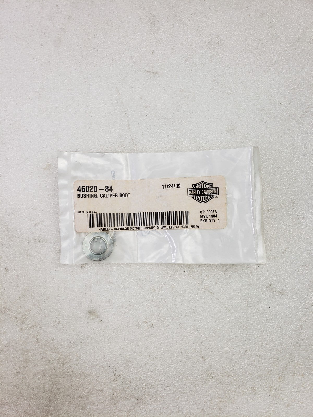 Harley-Davidson 46020-84 Bushing Caliper Boot For 84-99 Touring & Softail Models5