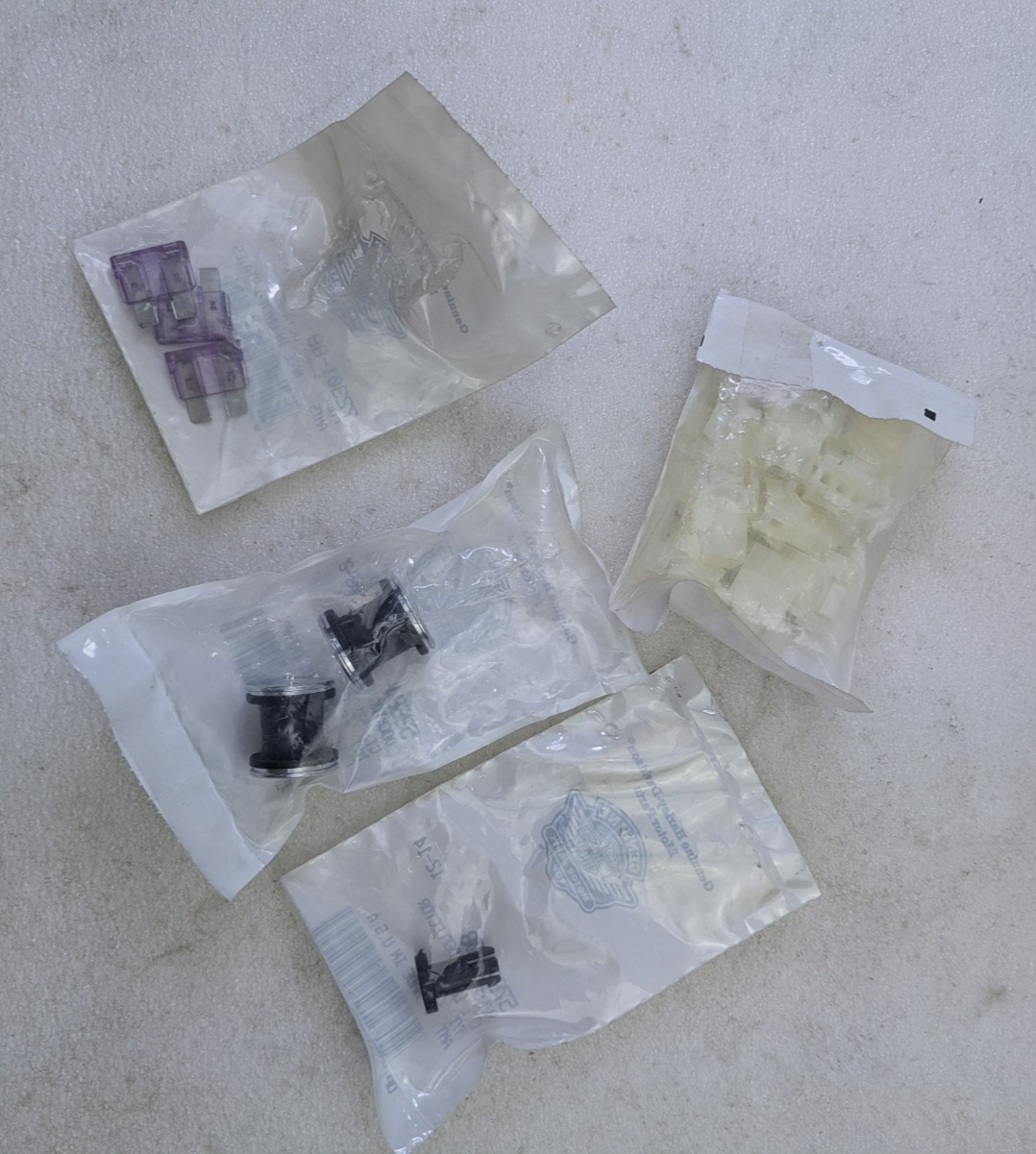 Huge Harley Davidson Hardware Lot Bolts Screws Washers Mixed Assortment New Bags6