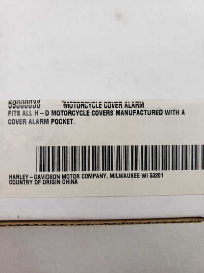 OEM Harley-Davidson 69000038 Motorcycle Cover Alarm For Covers w/ Alarm Pocket2