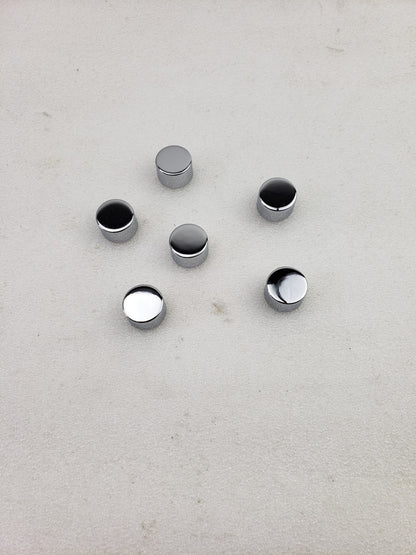 Genuine Harley-Davidson 43881-96 Chrome Finish 1/2" Hex Bolt Cover Kit Pack of 610