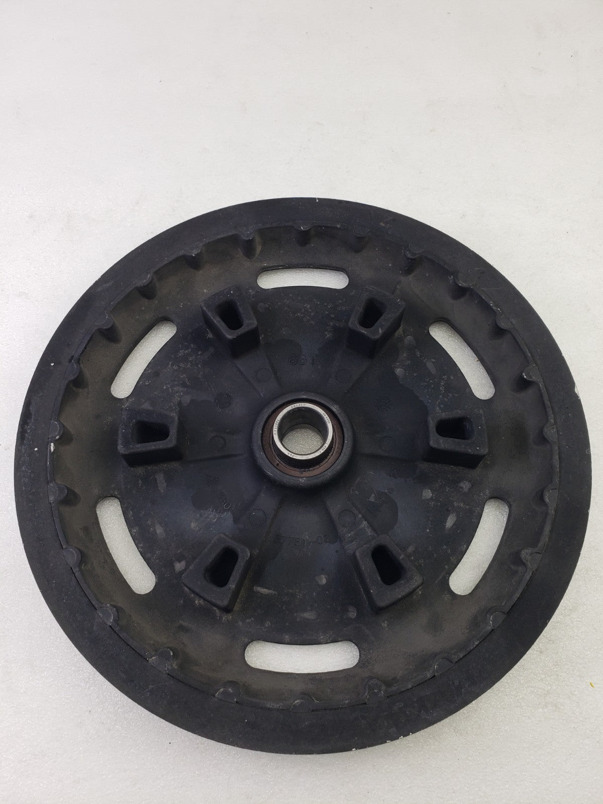 Harley 66T Rear Drive Belt Pulley & Cush Bowl 2008 Electra Glide Ultra Classic2