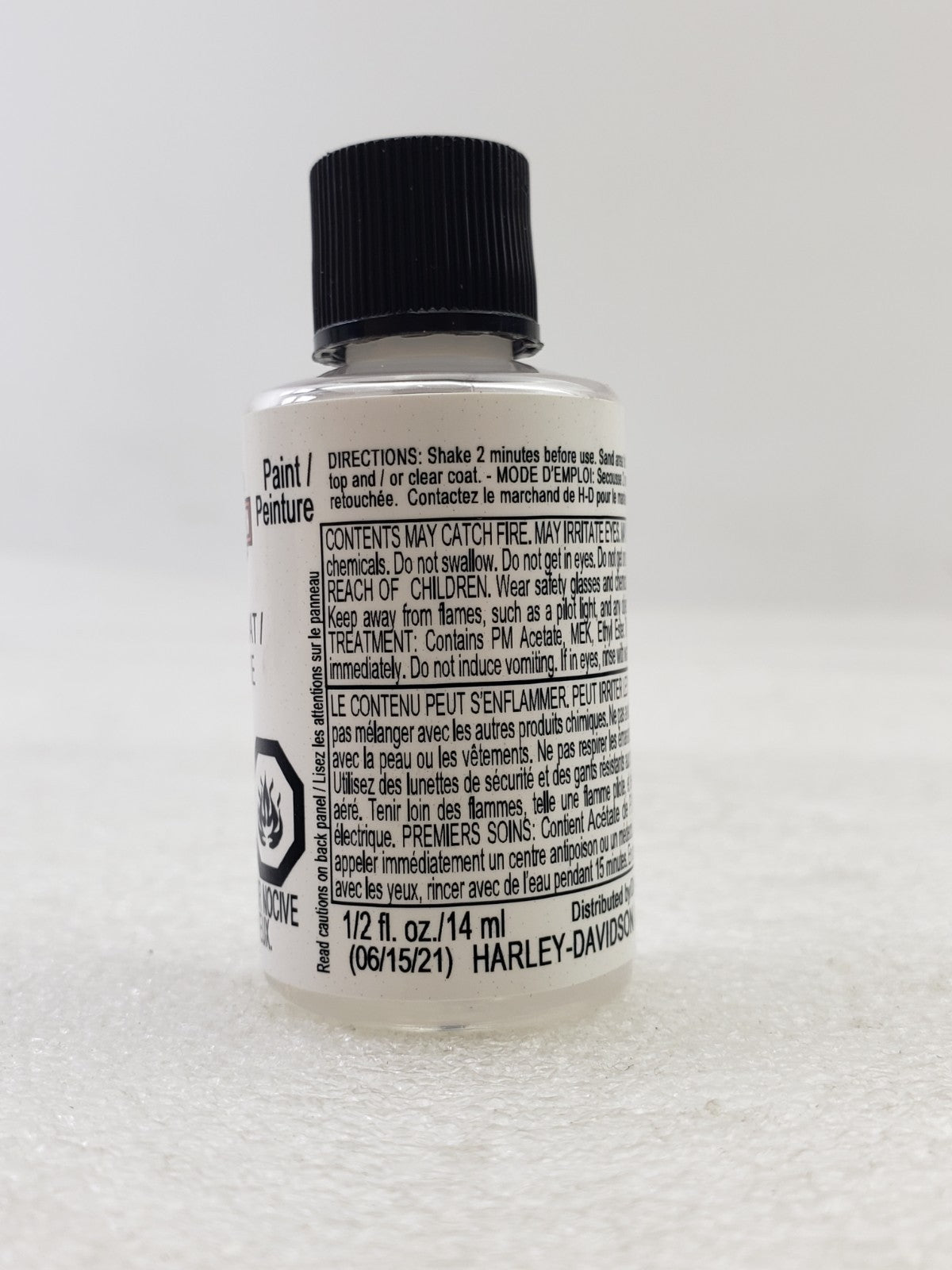 Harley-Davidson 98601EVA Clear Top Coat Touch-Up Paint Kit Reef Blue 14ml2