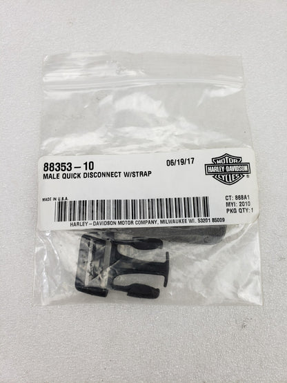 Genuine Harley-Davidson Male Quick Disconnect Strap Clip 88353-101