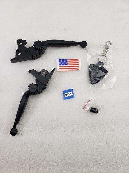 PSR 0610-1722 Journey Adjustable Lever Set Black 08-13 Harley-Davidson Touring2