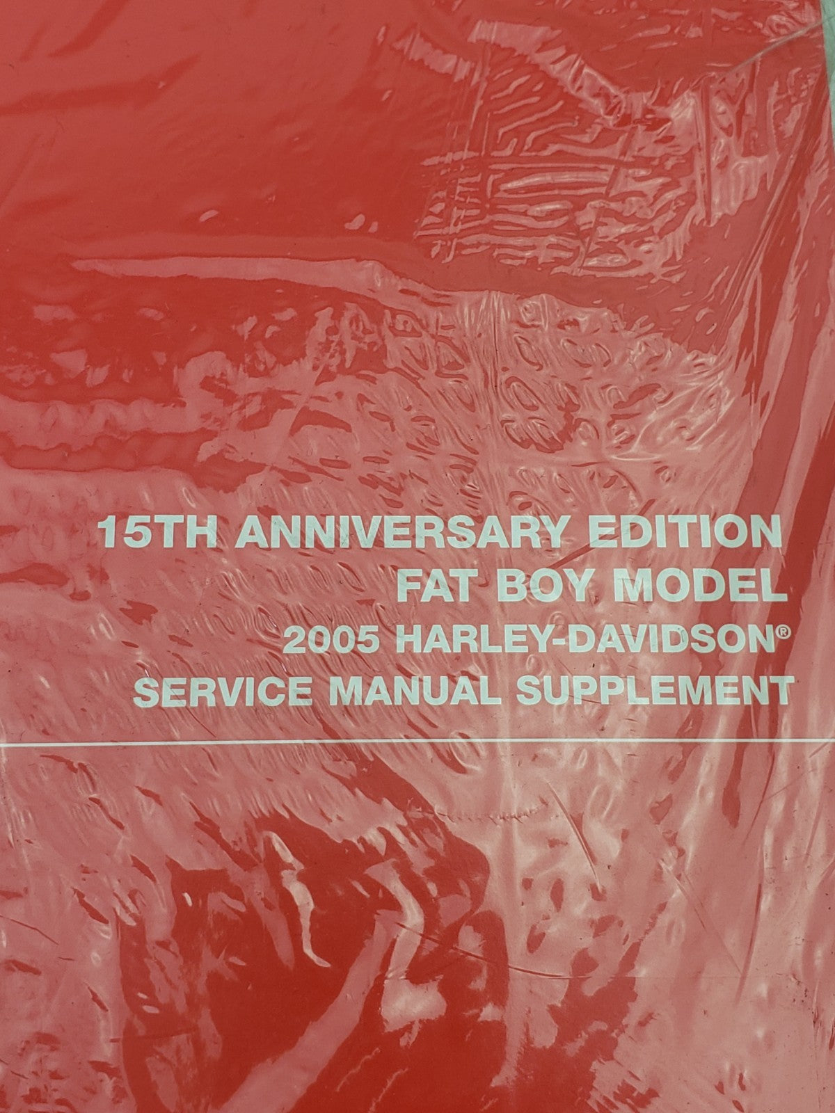 Harley-Davidson 99482-05T Service Manual For 2005 Fat Boy Models 15th Anniv. Ed2
