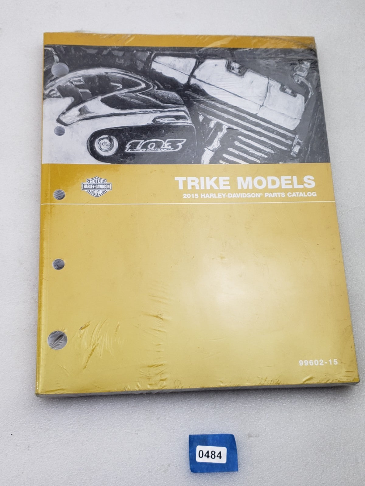 Genuine OEM Harley-Davidson 99602-15 Parts Catalog for 2015 Trike Models0
