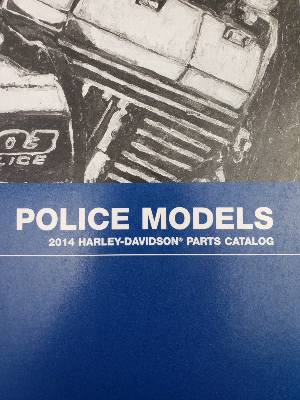 Harley-Davidson 2014 Police Model Parts Catalog Official Manual Book 99545-141