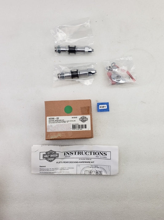 Harley-Davidson 90366-03 Docking Hardware Turn Signal Relocation Kit for FLSTS0