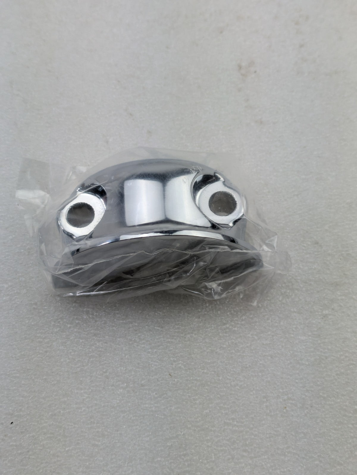 Drag Specialties DS-290697 Brake/Clutch Control Clamp Half Chrome OEM 45044-964