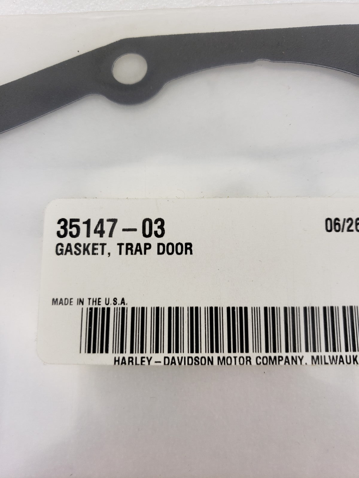 Harley-Davidson 35147-03 Trap Door Transmission 6 Speed Screamin' Eagle Gasket4