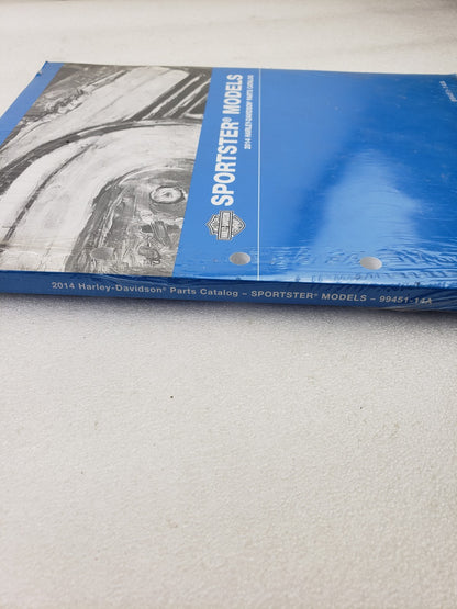 Genuine OEM Harley-Davidson 99451-14A Parts Catalog for 2014 Sportster Models3