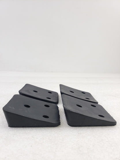 Drag Specialties 2030-0016 Rear License Plate Mounting Wedge Gasket Rubber QTY 44