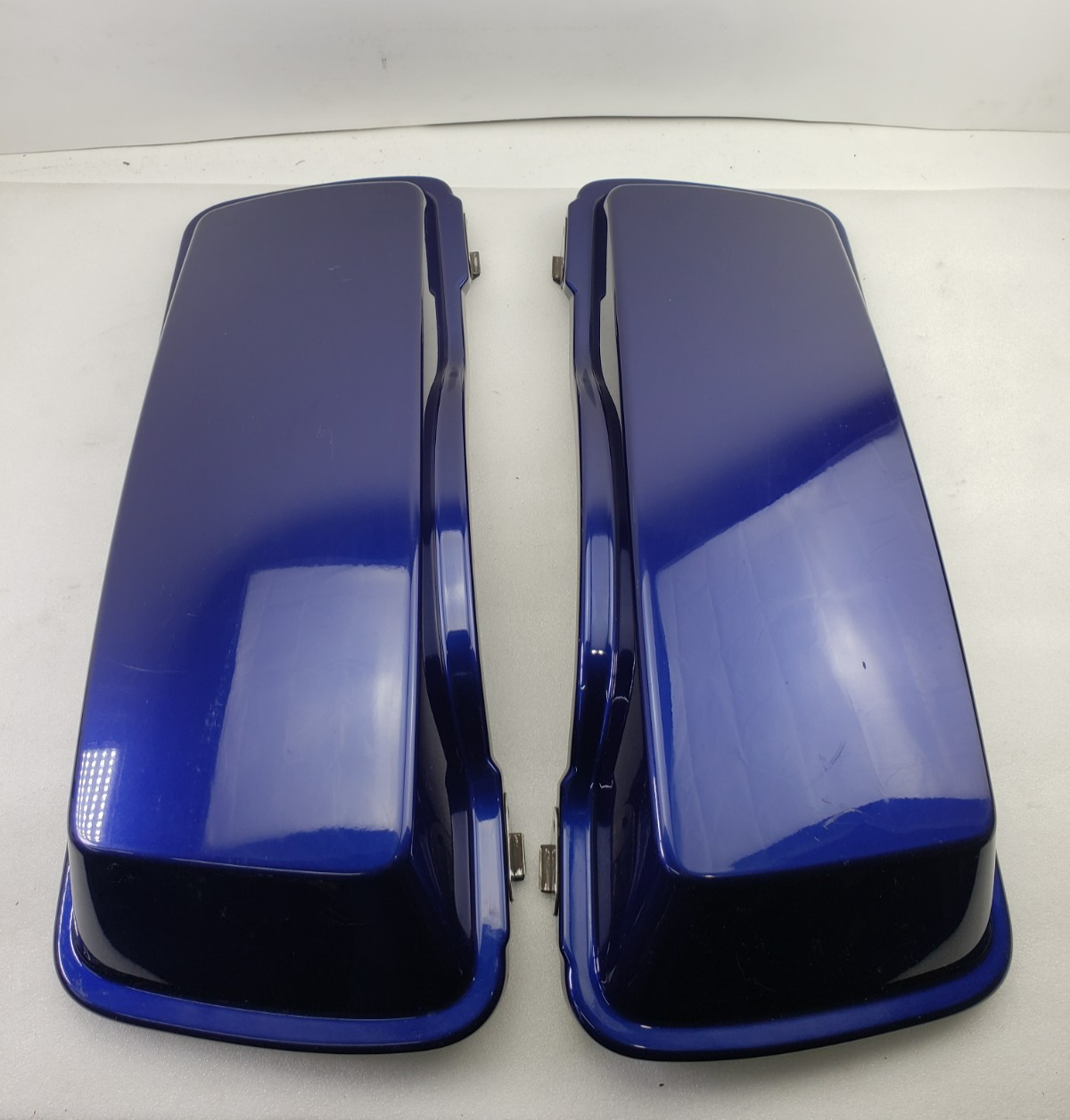Harley 90606-06BXT / 90607-06BXT Left + Right Saddlebag Lids Deep Cobalt Purple0
