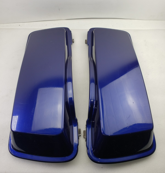 Harley 90606-06BXT / 90607-06BXT Left + Right Saddlebag Lids Deep Cobalt Purple0