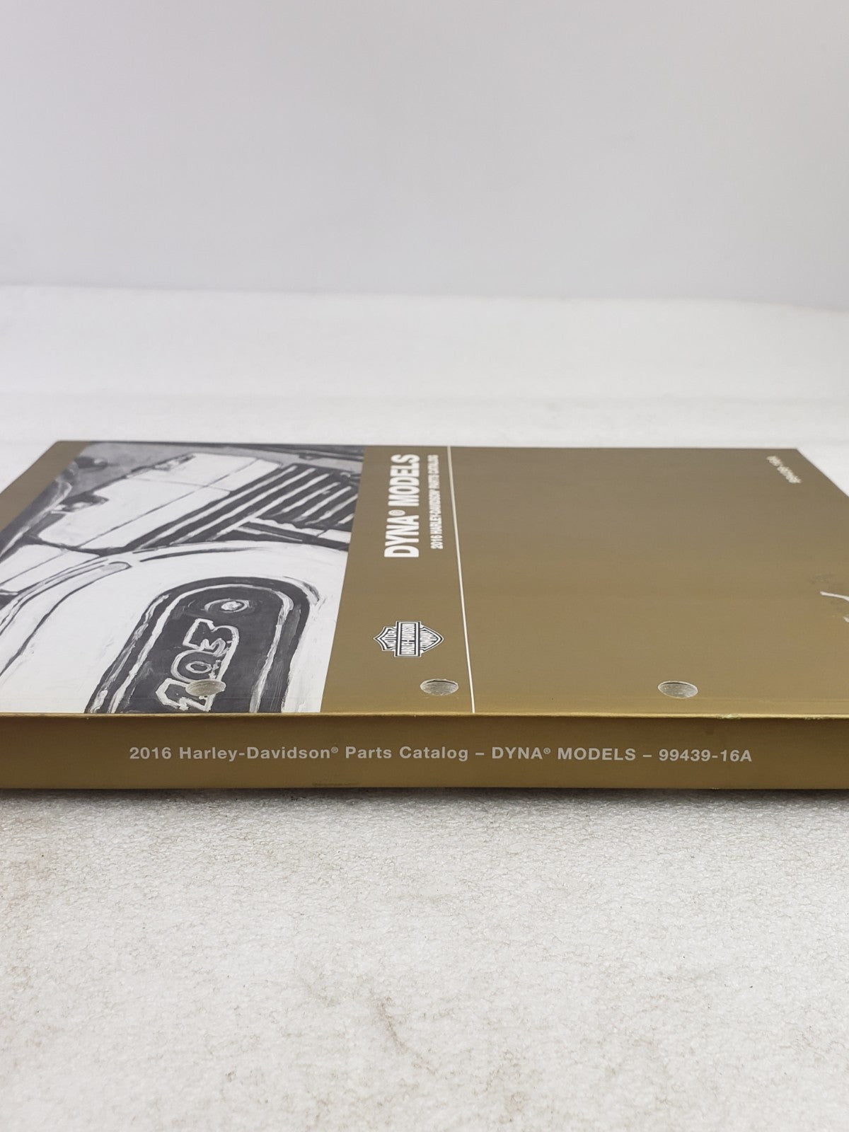 Harley-Davidson 2016 Dyna Models Parts Catalog Official Manual Book 99439-16A5