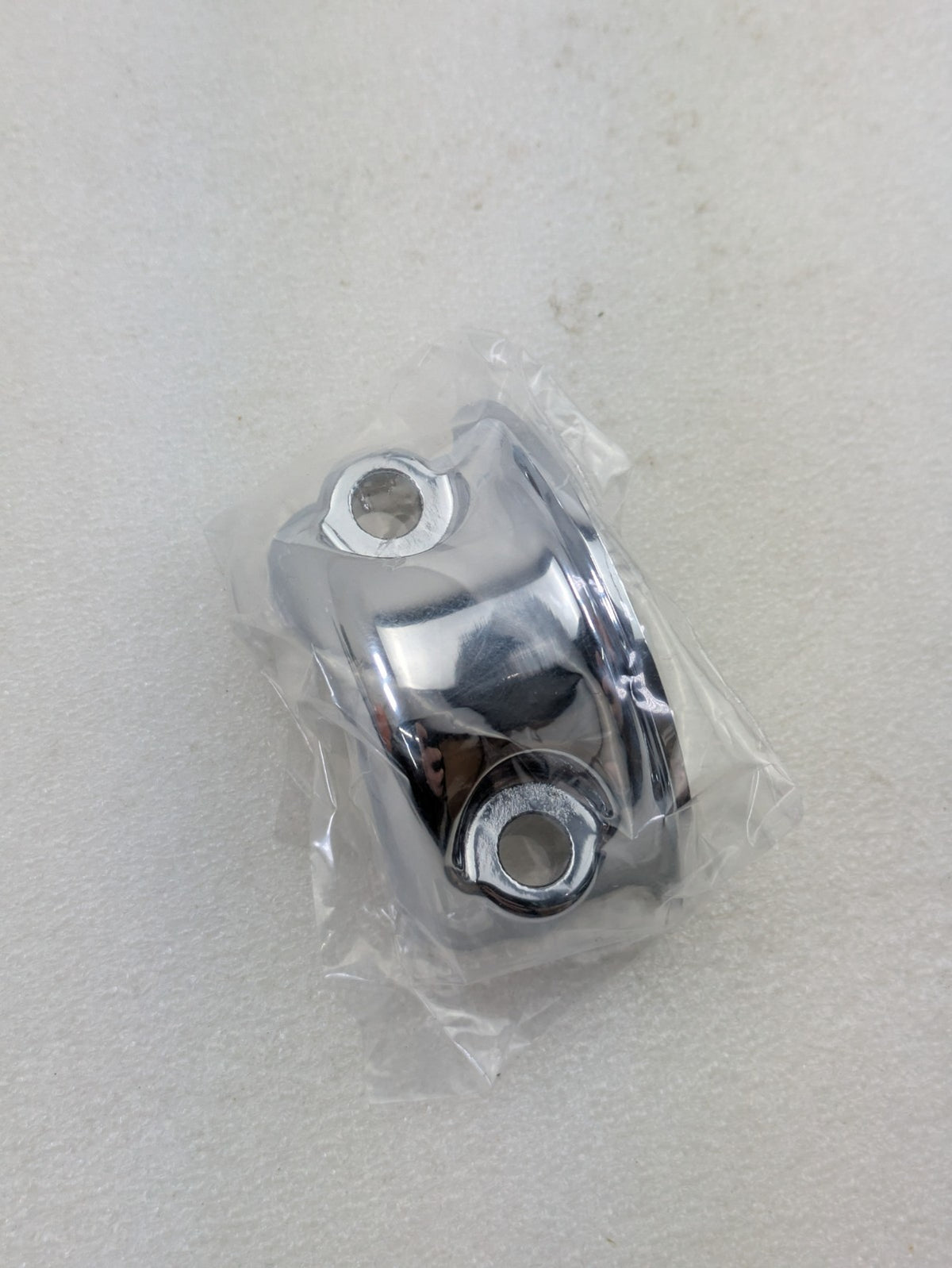 Drag Specialties DS-290697 Brake/Clutch Control Clamp Half Chrome OEM 45044-963