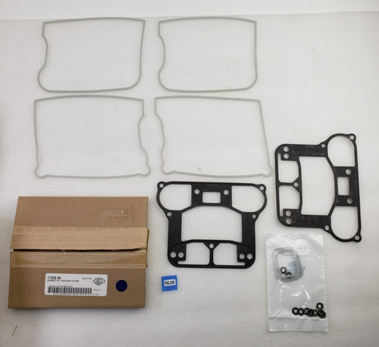 Harley-Davidson 17038-90 Rocker Cover Gasket Kit for Evolution Big Twin Models0