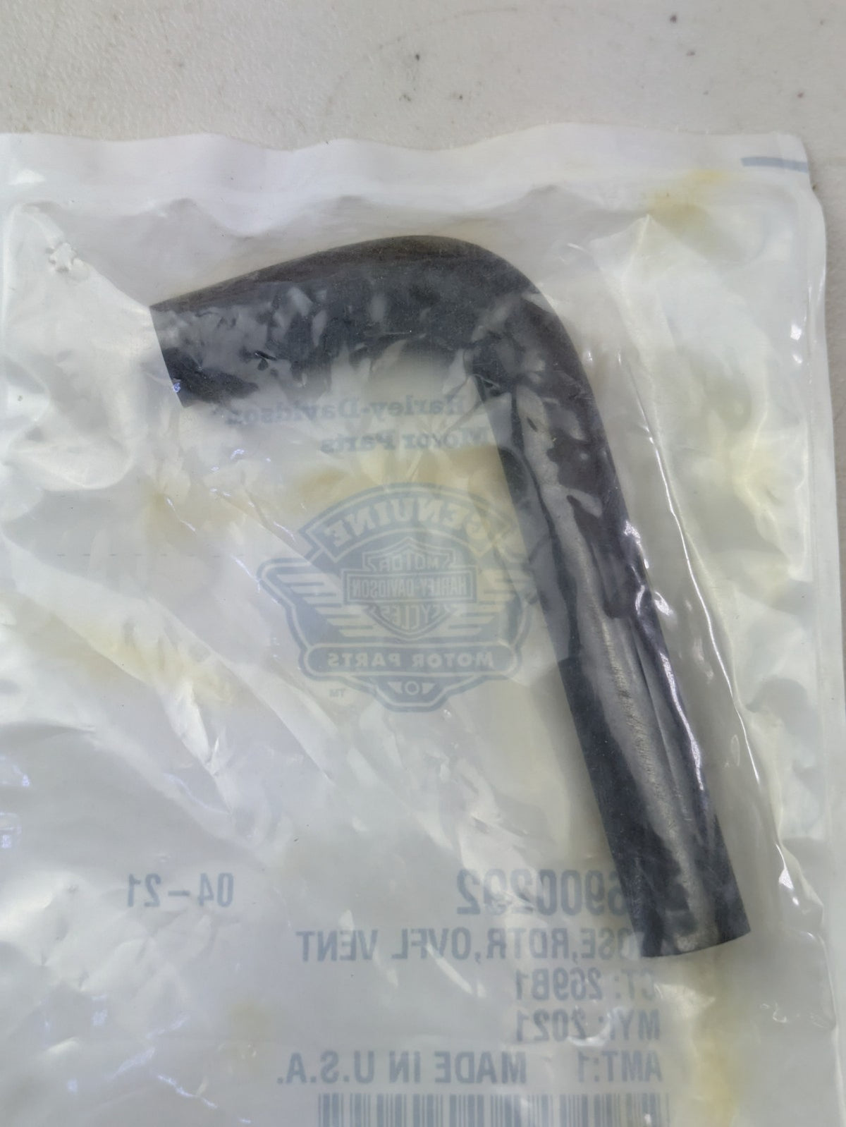 Genuine Harley-Davidson Pan America RA1250 Radiator Hose Overflow Vent 269002921