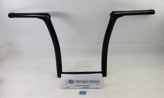 Harley Davidson 55801016 Fused Ape Handlebar Gloss Black 18+ FXBB, FXLR, FXLRS0