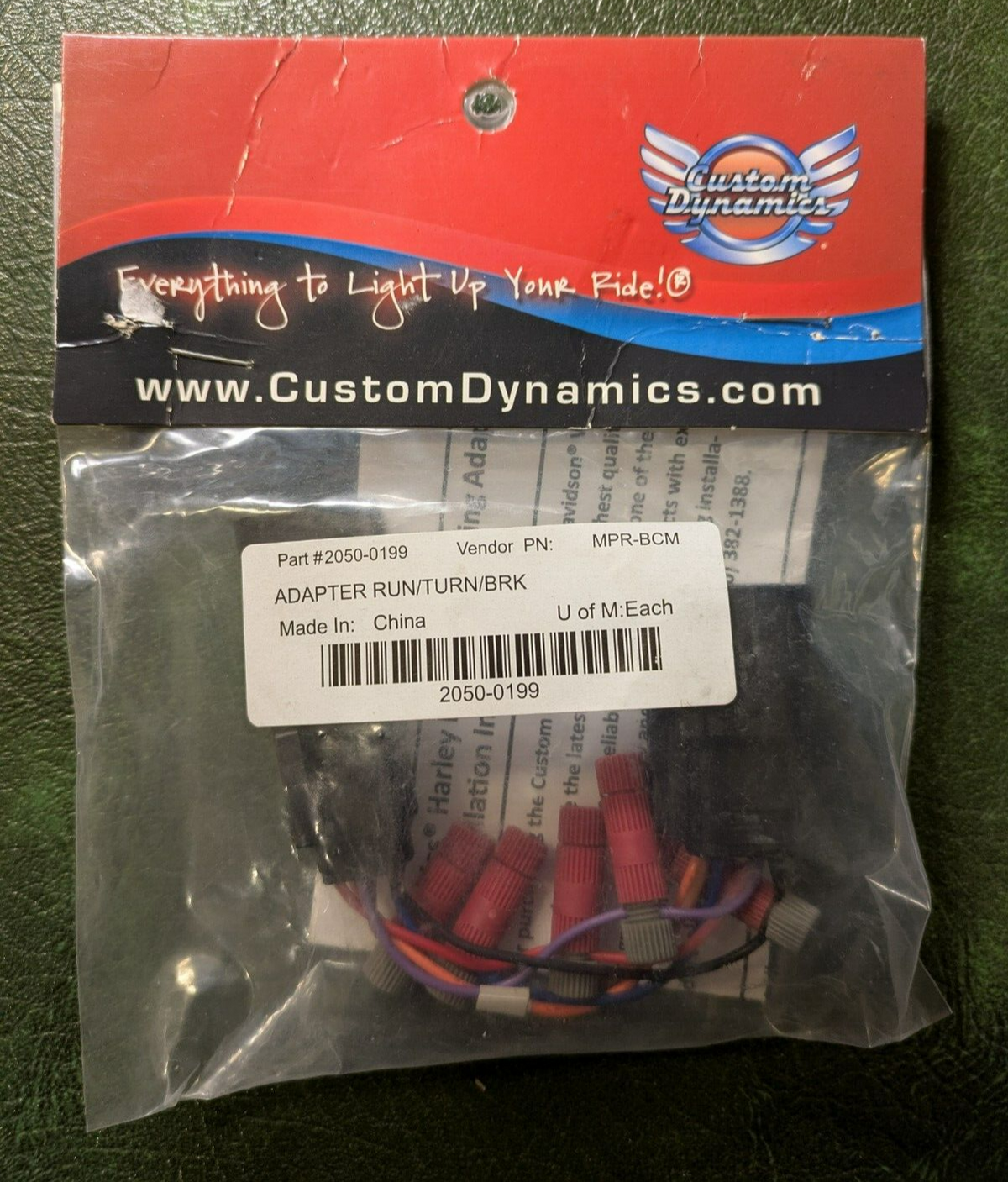 Custom Dynamics For Harley 14 21 Touring MPR BCM RUN/TURN/BRAKE 2050 01990