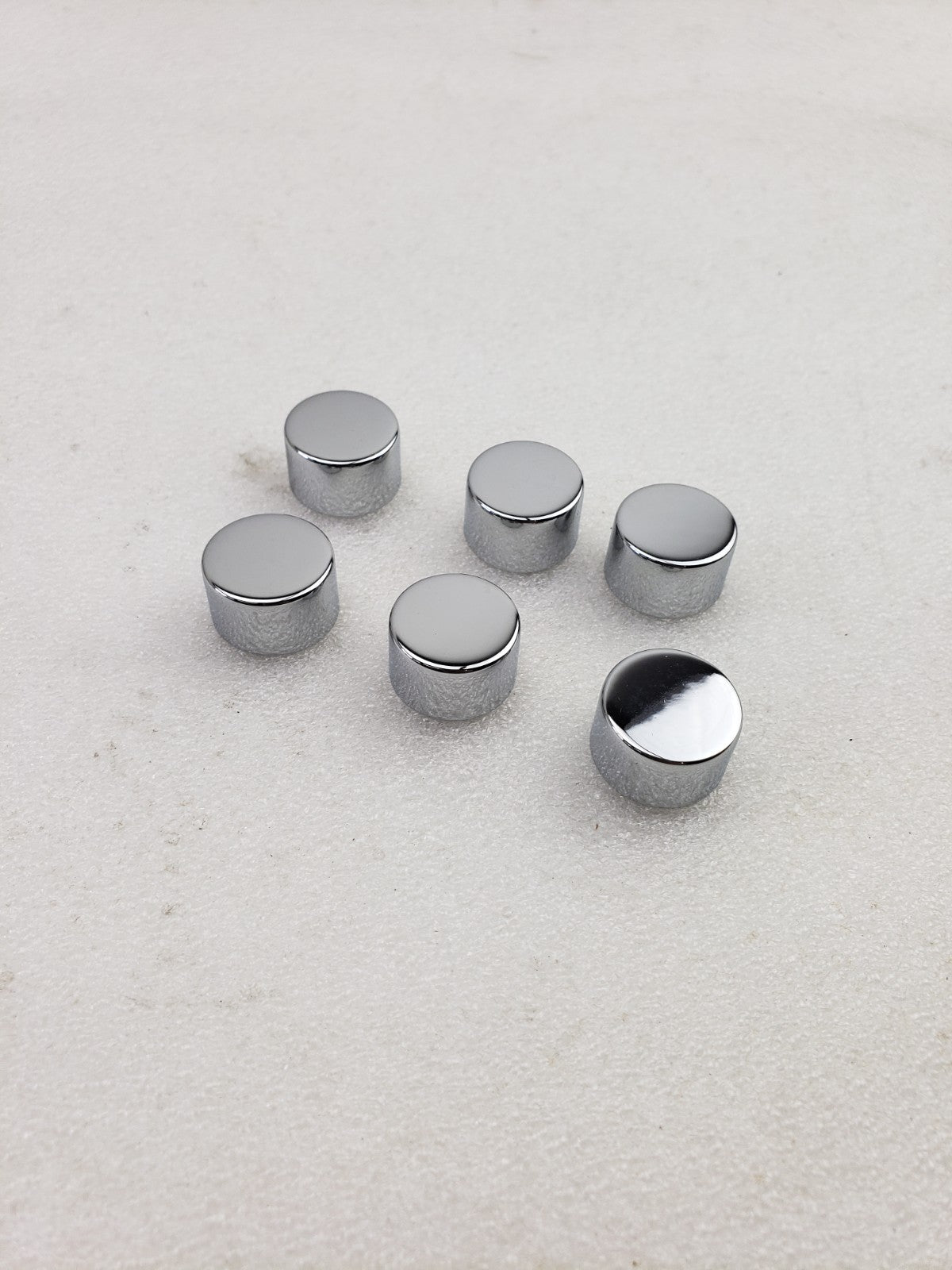 Genuine Harley-Davidson 43881-96 Chrome Finish 1/2" Hex Bolt Cover Kit Pack of 66