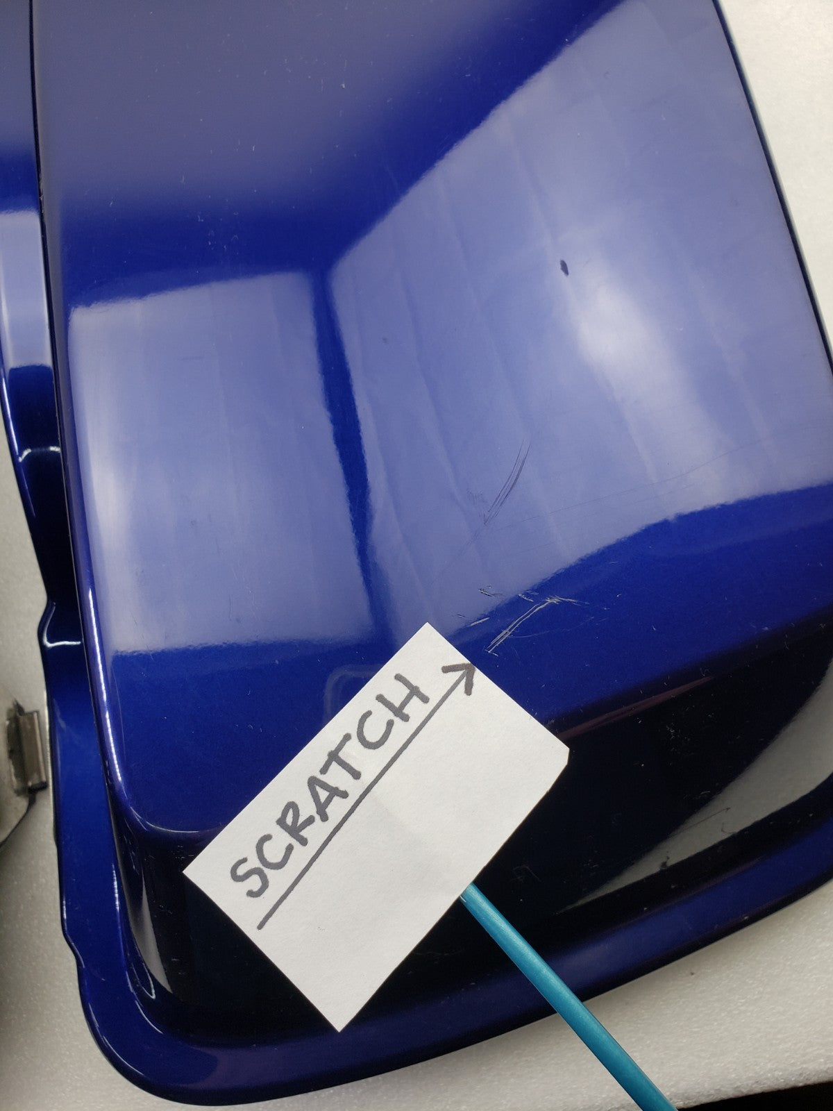 Harley 90606-06BXT / 90607-06BXT Left + Right Saddlebag Lids Deep Cobalt Purple2