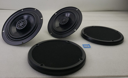 OEM Harley-Davidson 76000819A Tour Pak Speaker Grille Audio Speaker Pair Set0