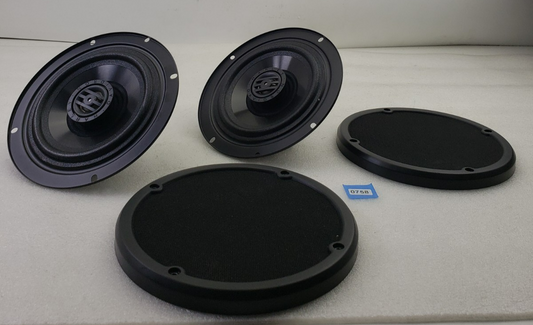OEM Harley-Davidson 76000819A Tour Pak Speaker Grille Audio Speaker Pair Set0