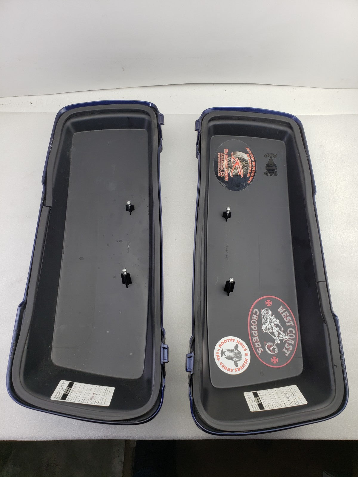 Harley 90606-06BXT / 90607-06BXT Left + Right Saddlebag Lids Deep Cobalt Purple20