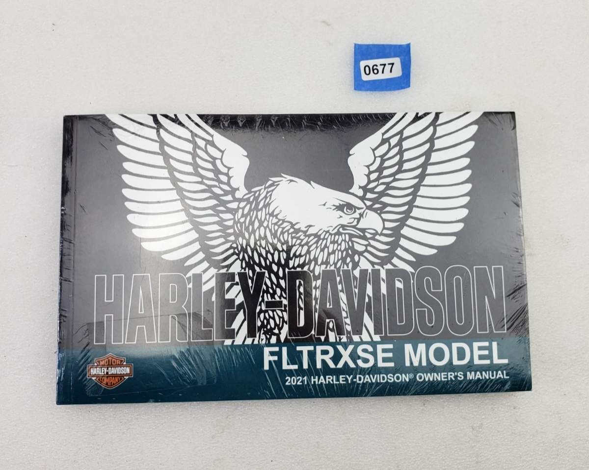 Genuine OEM 2021 Harley-Davidson FLTRXSE Model Owner's Manual 94000831 NEW0