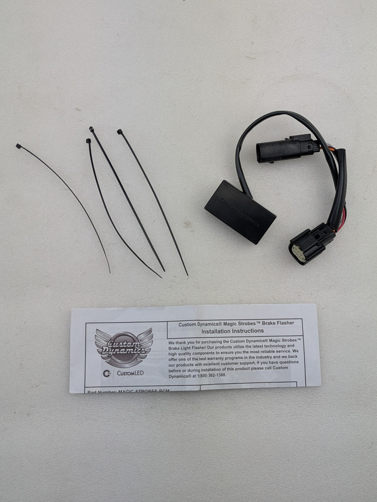 Custom Dynamics MAGICSTROBESBCM For 14-24 Harley Touring Brake Light Flasher4