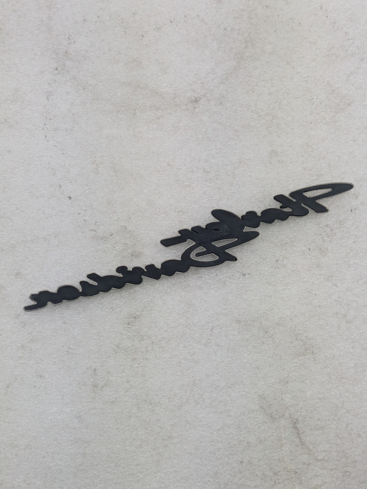 Genuine OEM Harley-Davidson Tri-Glide Trike Trunk Emblem Script Stick On5