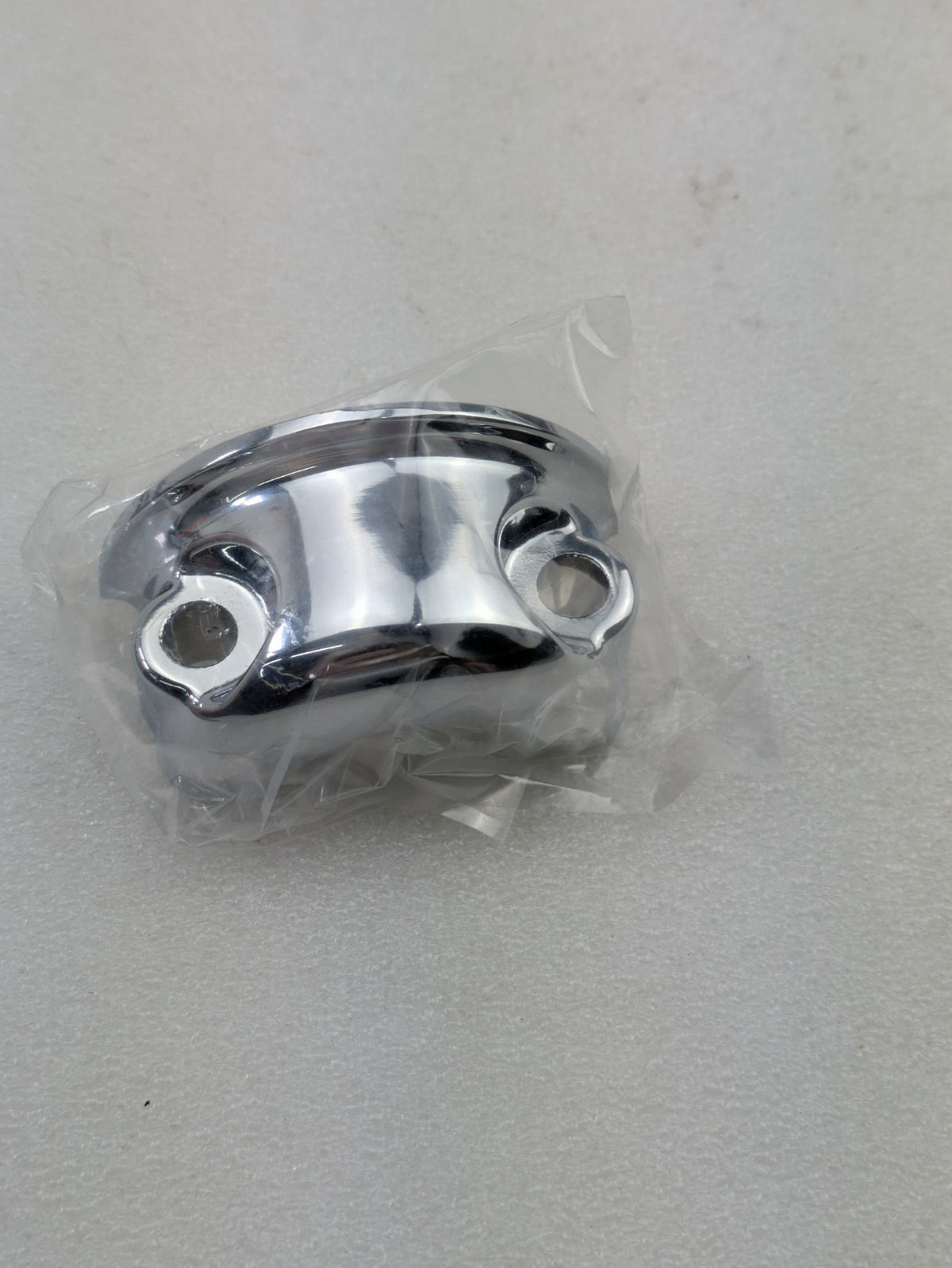 Drag Specialties DS-290697 Brake/Clutch Control Clamp Half Chrome OEM 45044-966