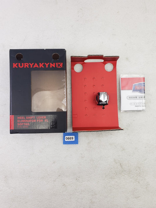 Kuryakyn 1602-0413 Heel Shift Lever Eliminator Spacer 1988-2014 Harley-Davidson0