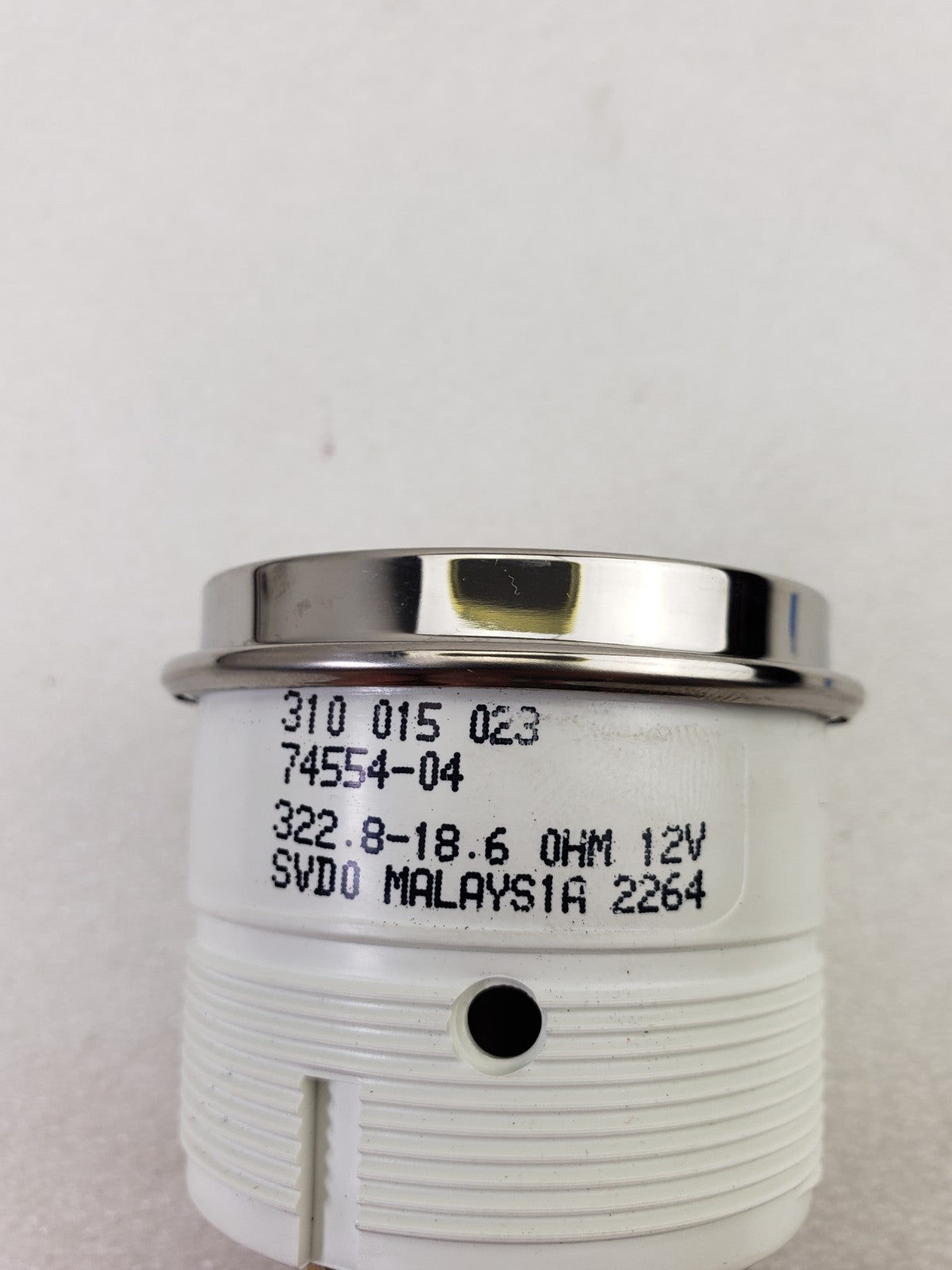 Genuine Harley-Davidson 74554-04 Air Temperature Gauge Spun Aluminum Face Chrome3