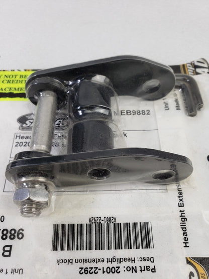 Memphis Shades MEB9882 / 2001-2292 Headlight Extension Block for 20+ Low Rider S3