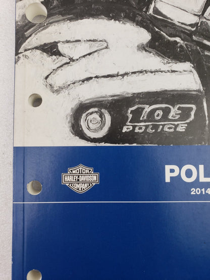 Harley-Davidson 2014 Police Model Parts Catalog Official Manual Book 99545-142