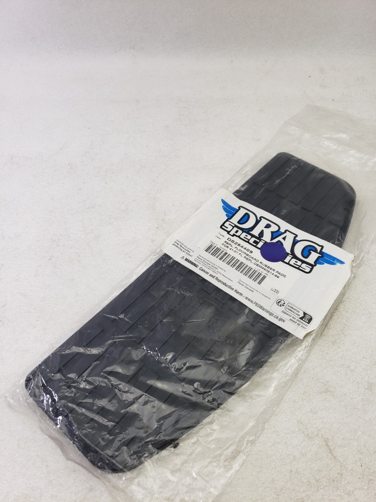 Drag Specialties DS254409 Floorboard Replace Pads For Harley-Davidson 50614-662