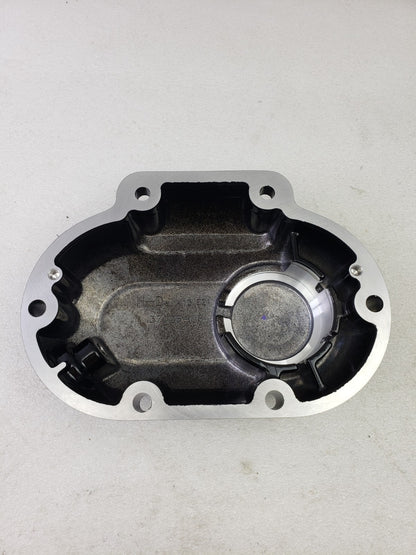 Harley-Davidson OEM 37193-11 Gloss Black Transmission Side Cover 2007+ 6 Speed9