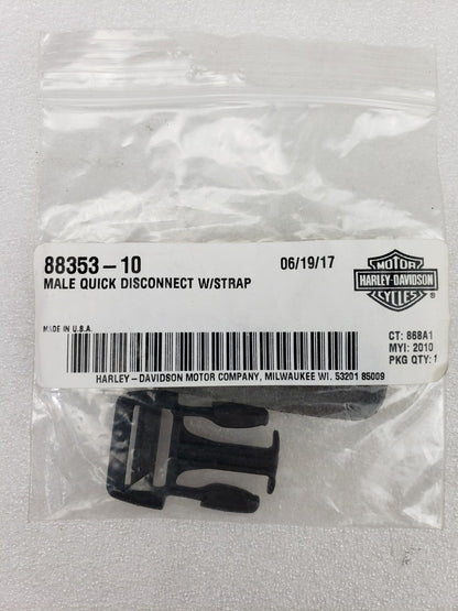 Genuine Harley-Davidson Male Quick Disconnect Strap Clip 88353-102