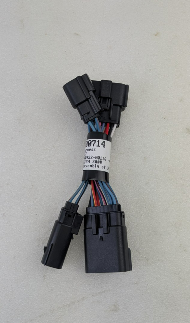 Harley-Davidson Touring Boom Audio Rear Speaker Interconnect Harness 692007140