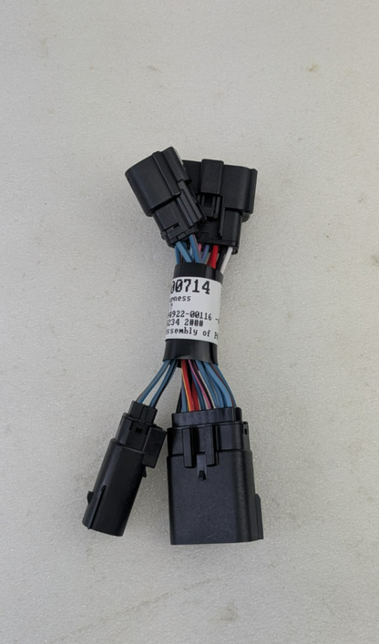 Harley-Davidson Touring Boom Audio Rear Speaker Interconnect Harness 692007140